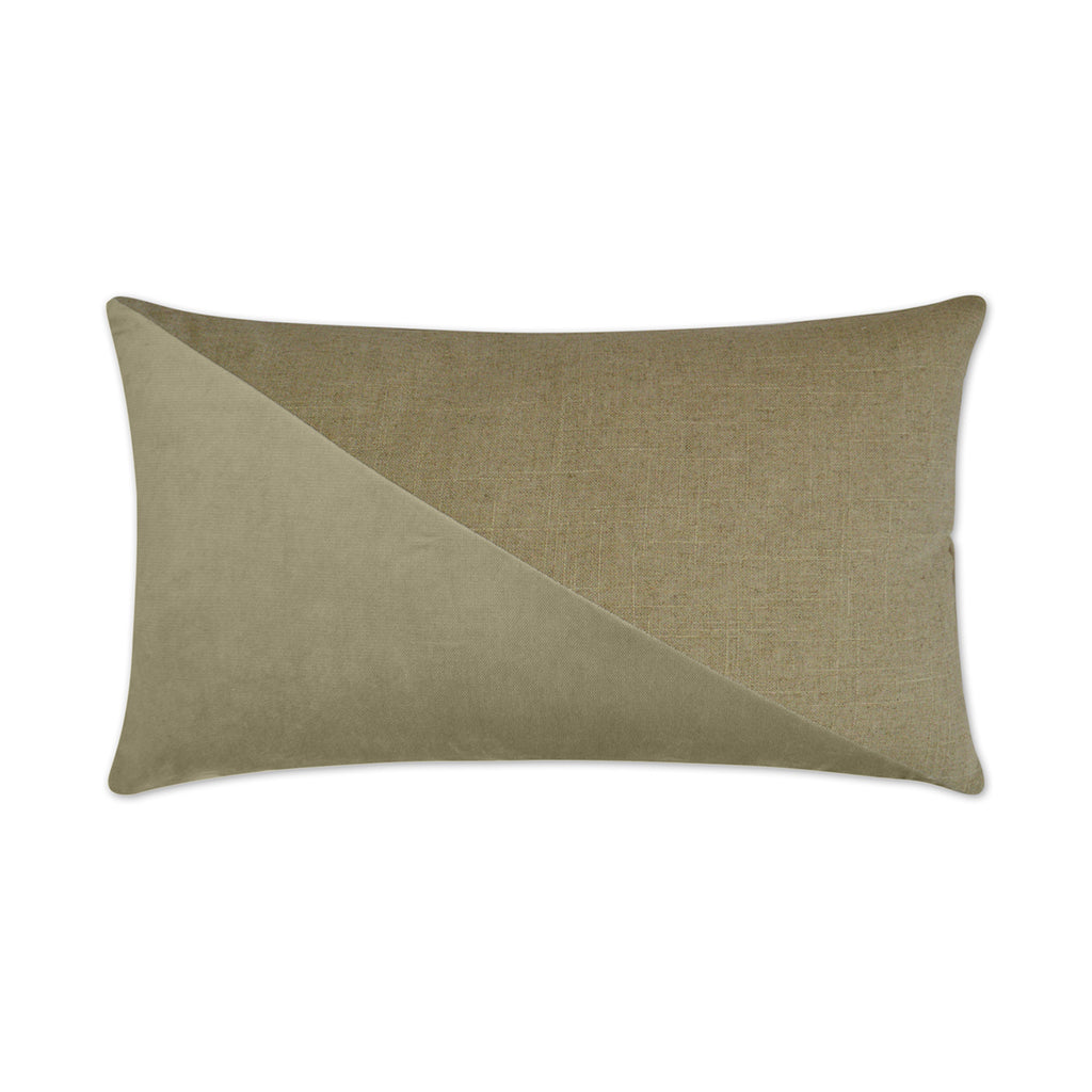 Jefferson Lumbar Decorative Throw Pillow - Linen | DV Kap