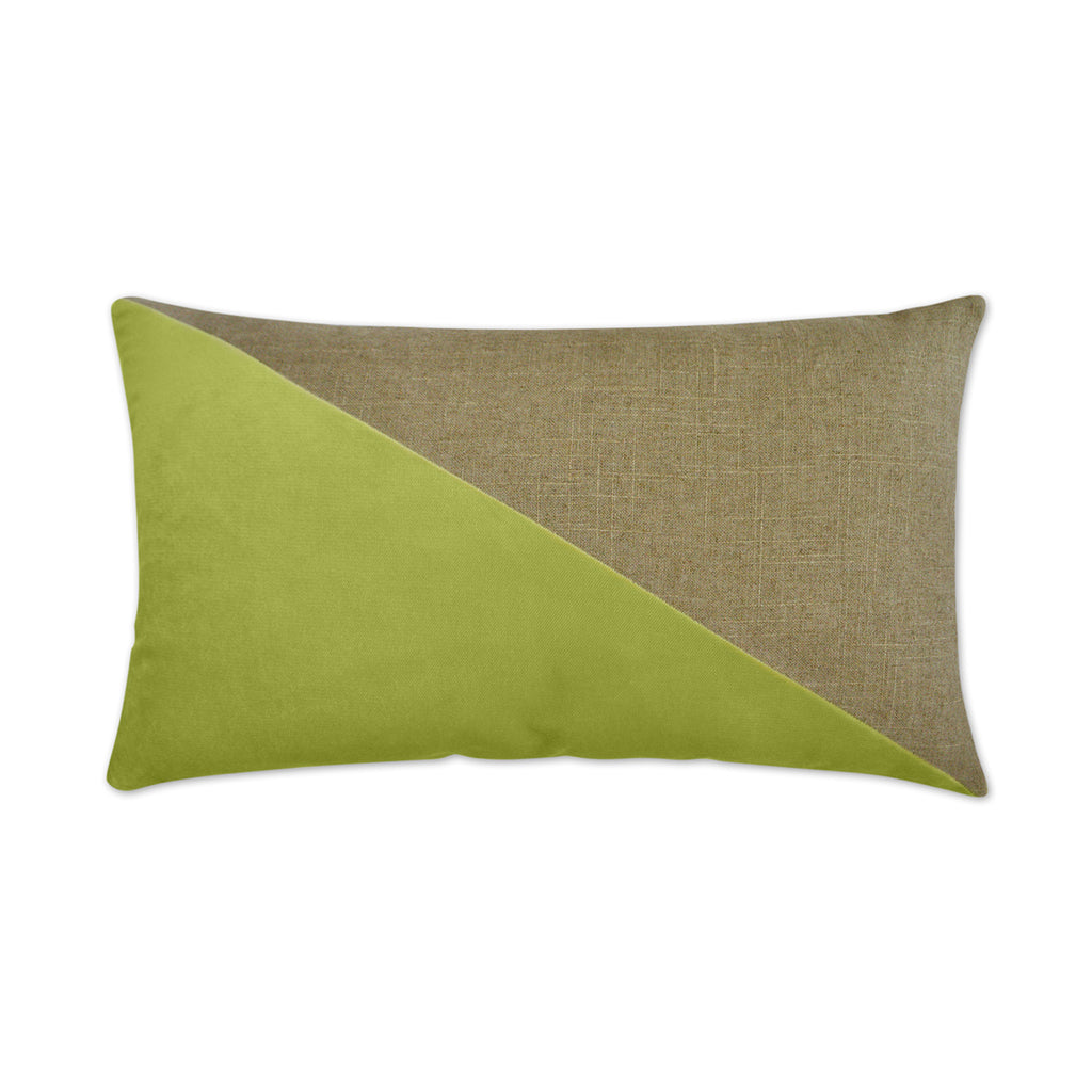 Jefferson Lumbar Decorative Throw Pillow - Lime | DV Kap