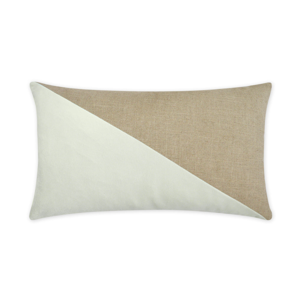 Jefferson Lumbar Decorative Throw Pillow - Marshmallow | DV Kap