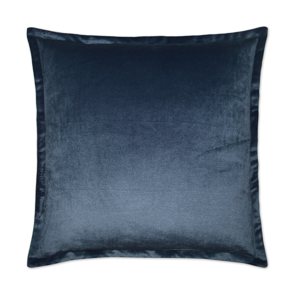 Belvedere Flange Decorative Throw Pillow - Azure | DV Kap