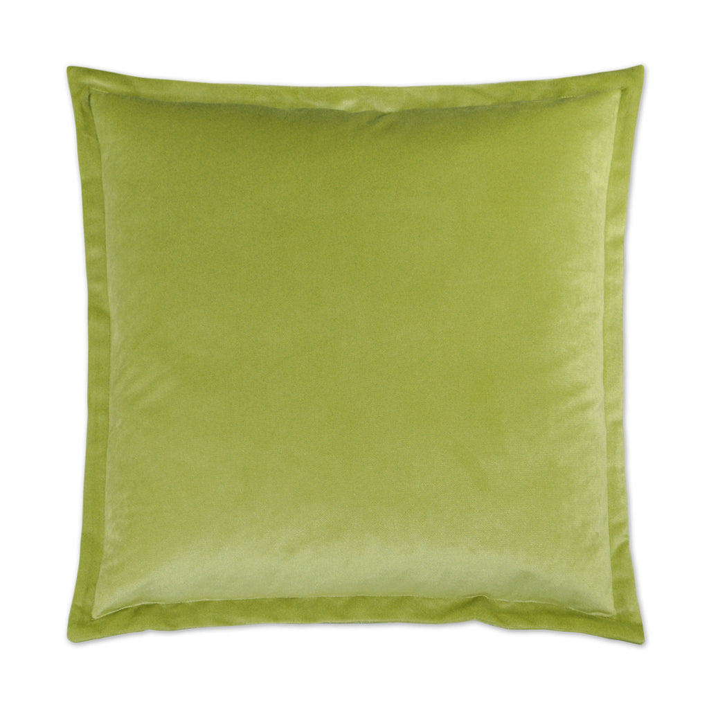 Belvedere Flange Decorative Throw Pillow - Lime | DV Kap