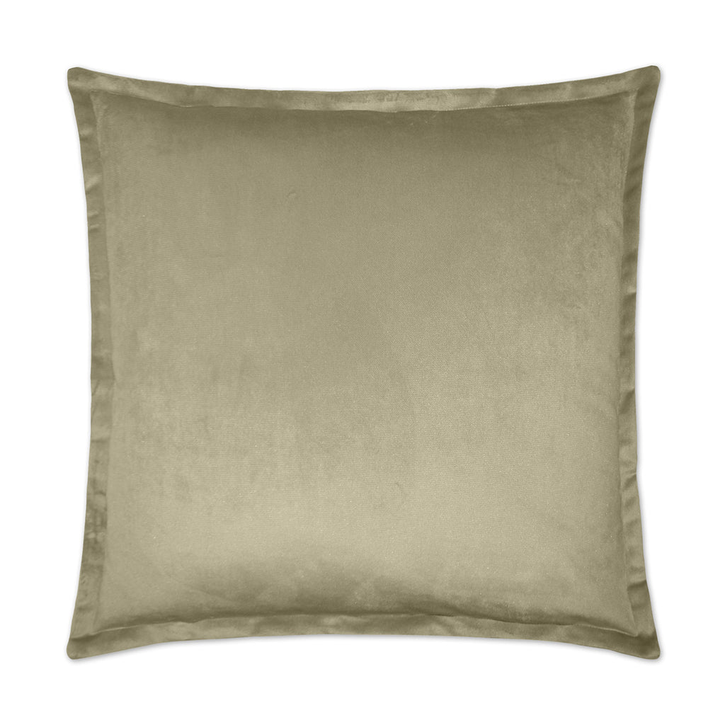 Belvedere Flange Decorative Throw Pillow - Linen | DV Kap