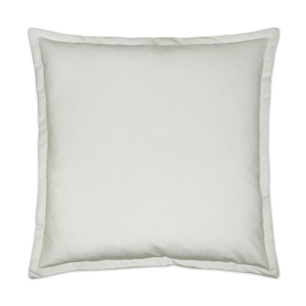 Belvedere Flange Decorative Throw Pillow - Marshmallow | DV Kap