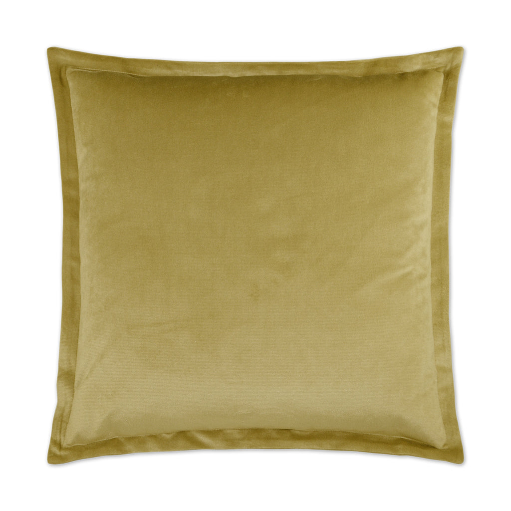 Belvedere Flange Decorative Throw Pillow - Maize | DV Kap