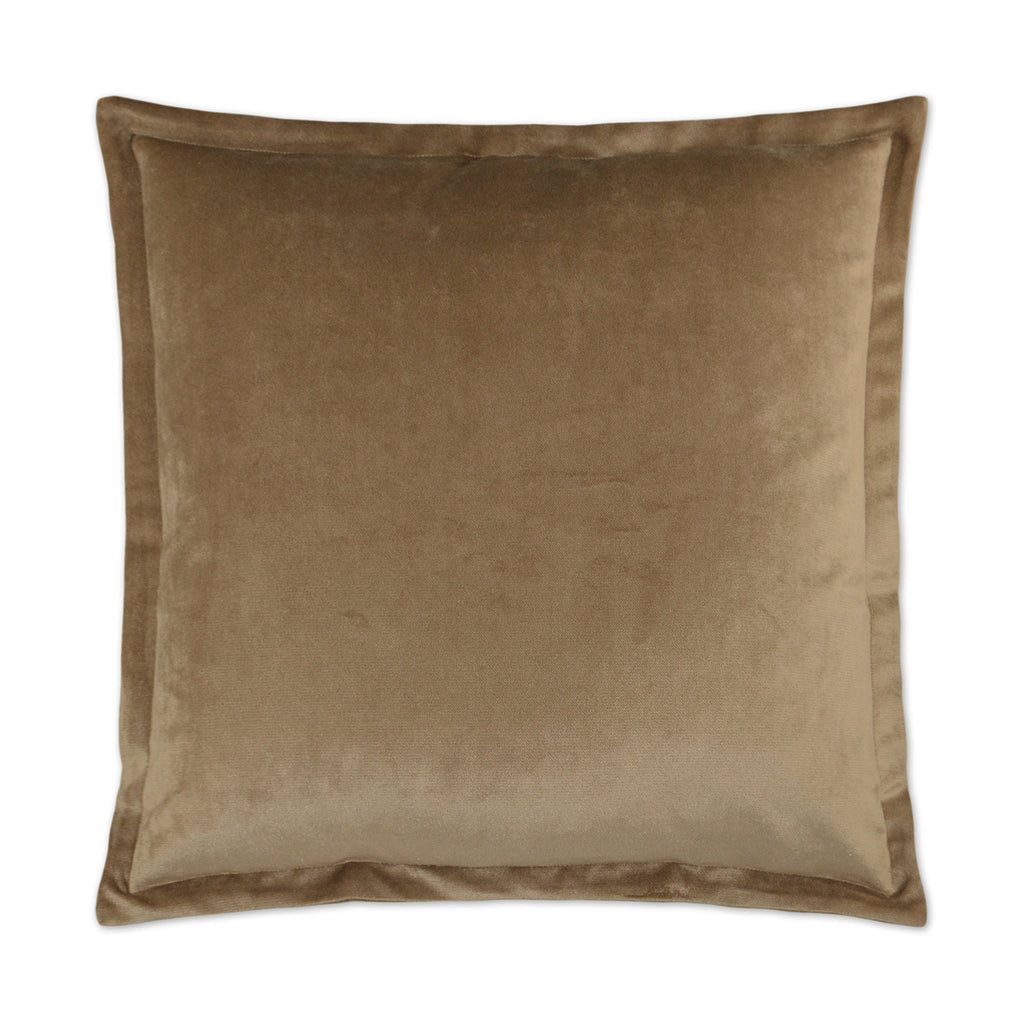 Belvedere Flange Decorative Throw Pillow - Tiger'S Eye | DV Kap