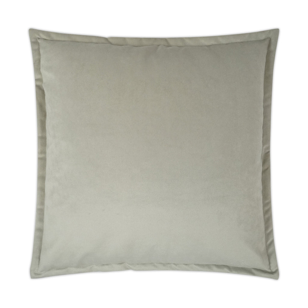 Belvedere Flange Decorative Throw Pillow - Whisper | DV Kap