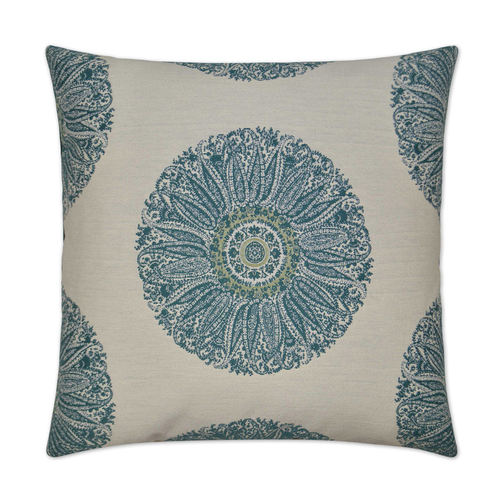 Crillon Decorative Throw Pillow - Aqua | DV Kap