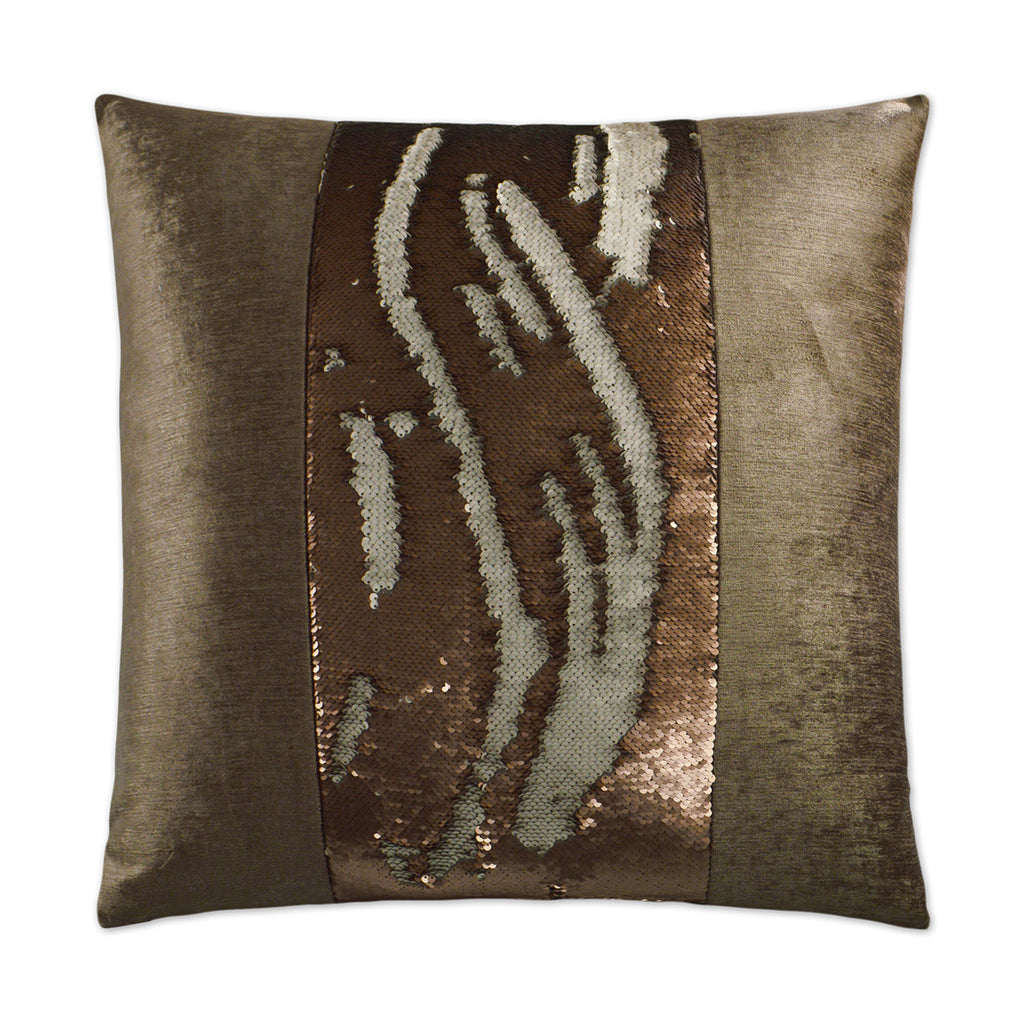 Hylee II Decorative Throw Pillow - Bronze | DV Kap