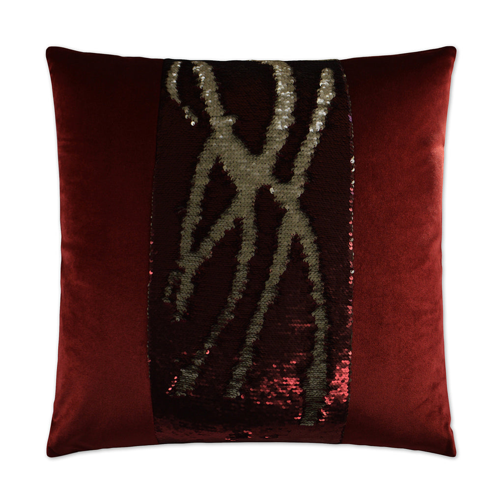 Hylee II Decorative Throw Pillow - Sangria | DV Kap