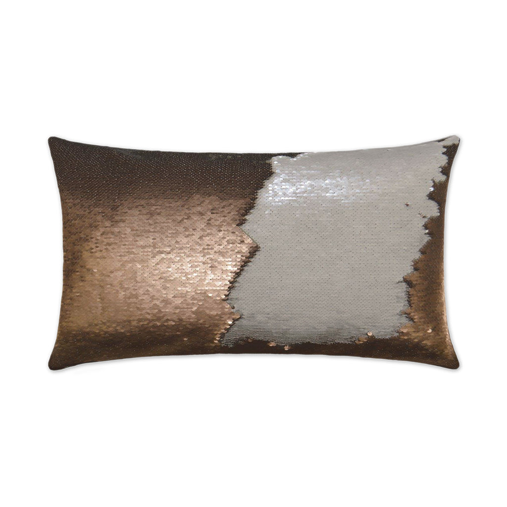 Hylee Lumbar Decorative Throw Pillow - Bronze | DV Kap