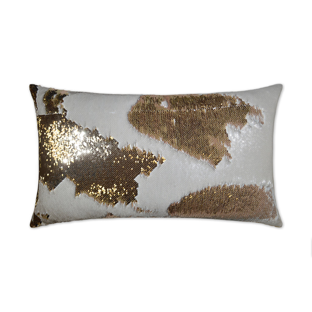 Hylee Lumbar Decorative Throw Pillow - Ivory | DV Kap