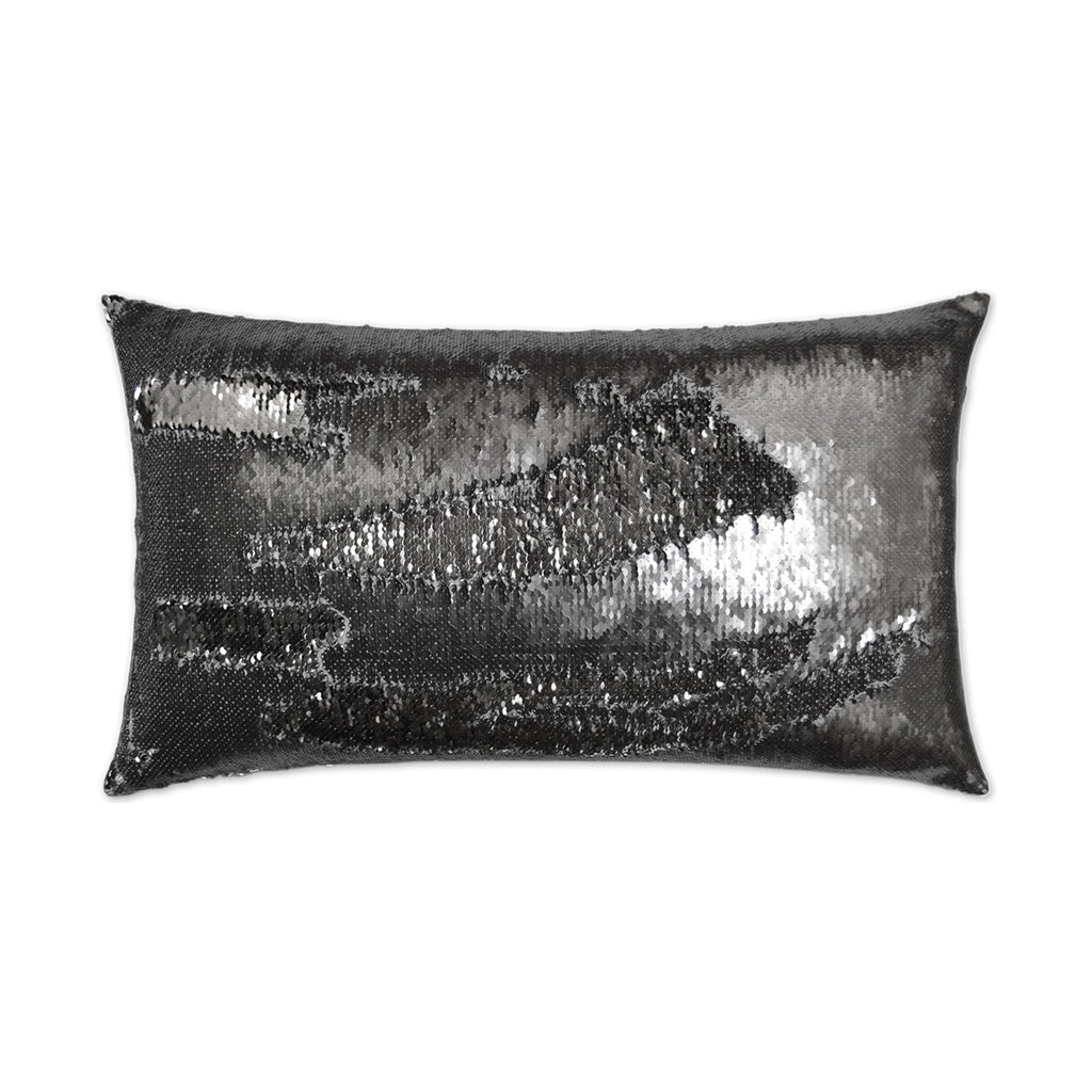 Hylee Lumbar Decorative Throw Pillow - Pewter | DV Kap