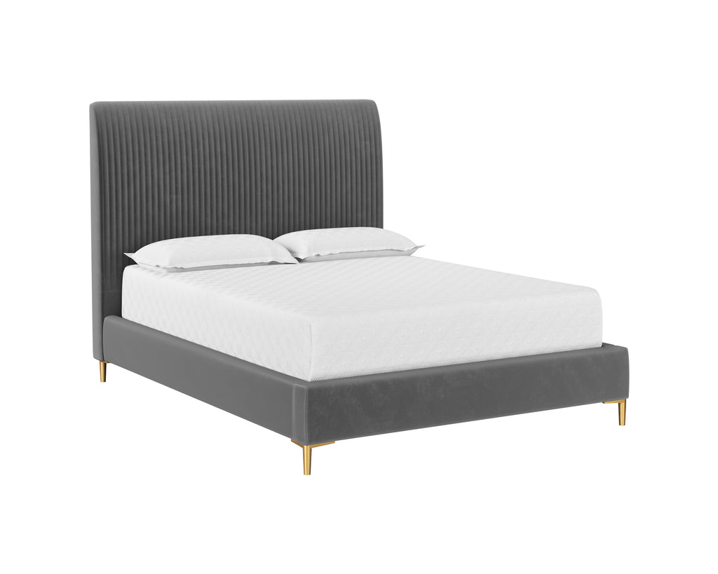 Harris Bed - Queen - Casablanca Storm | Sunpan Furniture - 109220