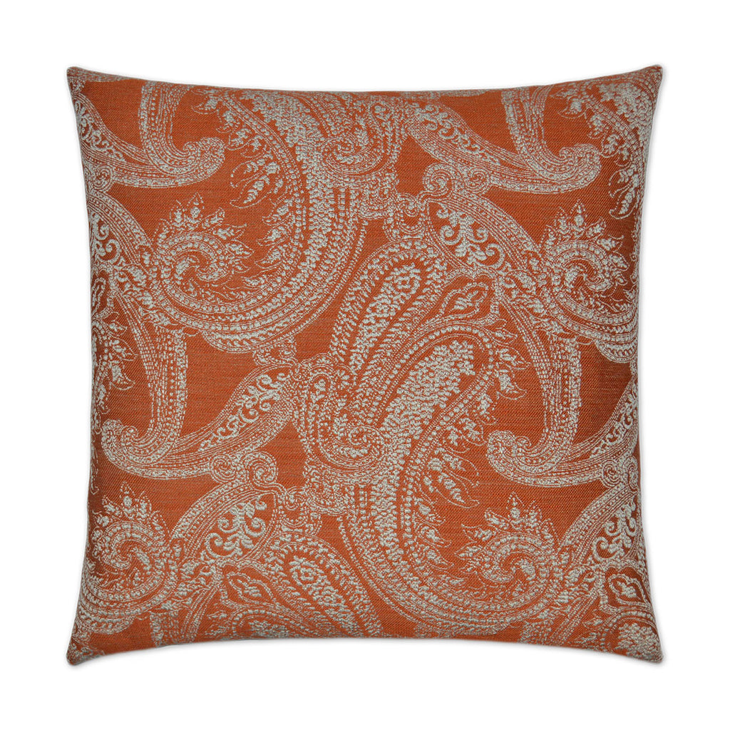 Ravel Decorative Throw Pillow - Orange | DV Kap