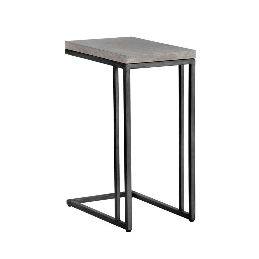 Sawyer End Table - Black - Grey | Sunpan Furniture - 102166