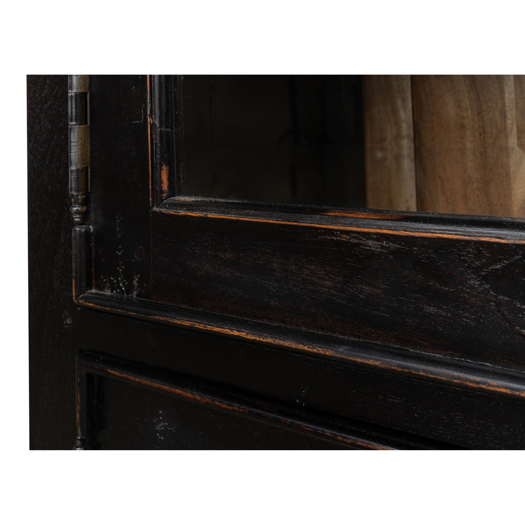 Bookcase In Ebony Finish | Sarreid - 27160