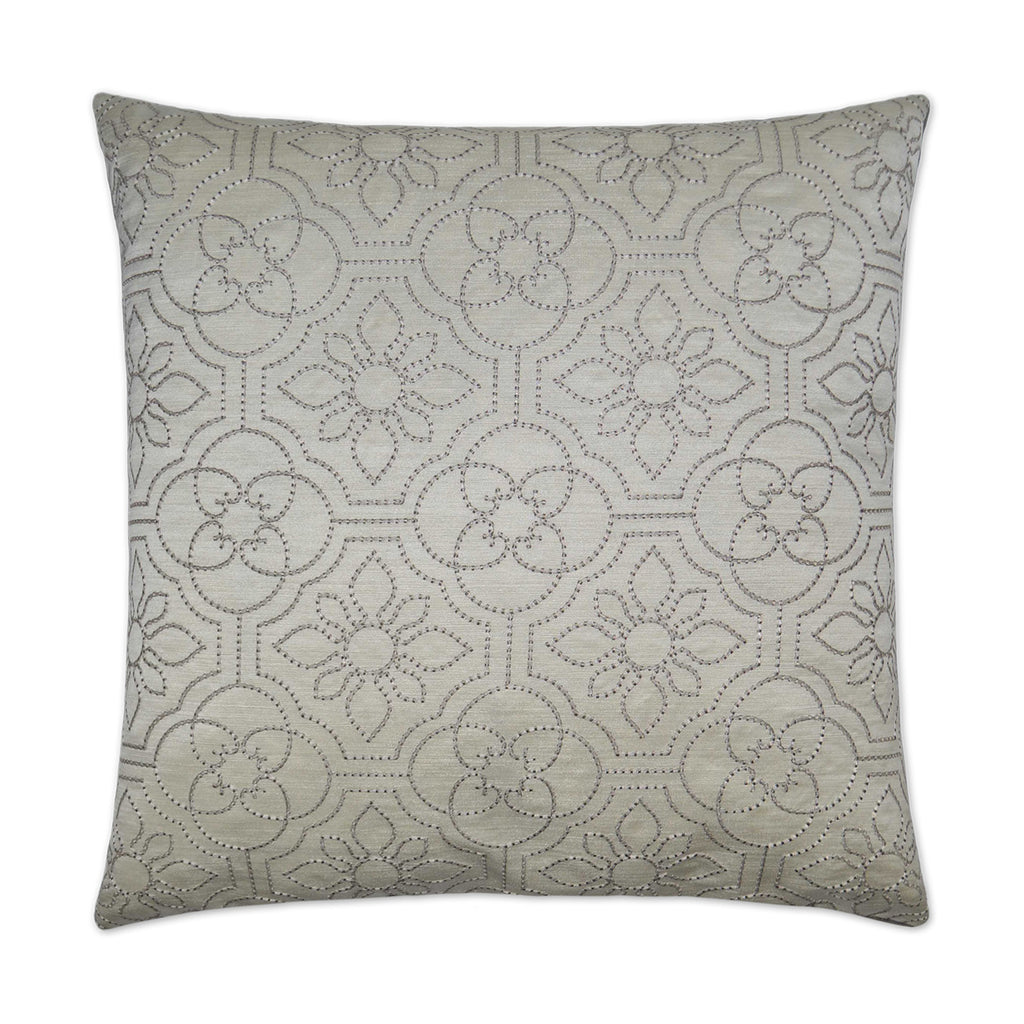 Ruched Up Decorative Throw Pillow - Ivory | DV Kap