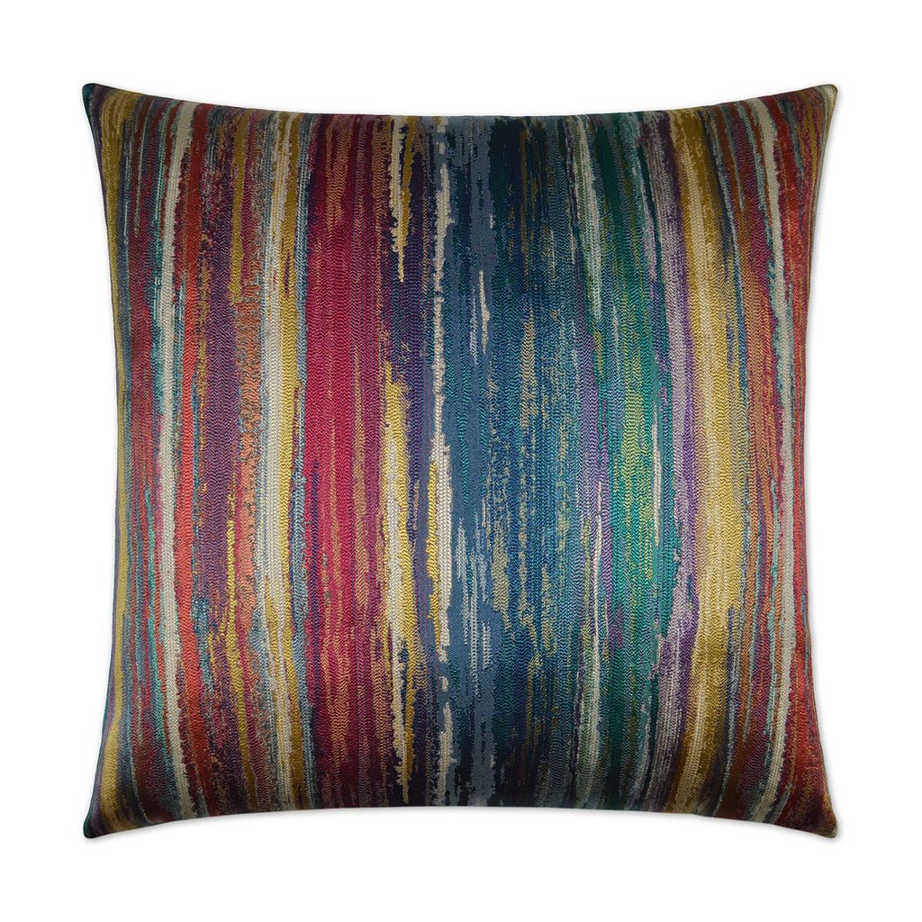 Roy G Biv Decorative Throw Pillow - Carnival | DV Kap