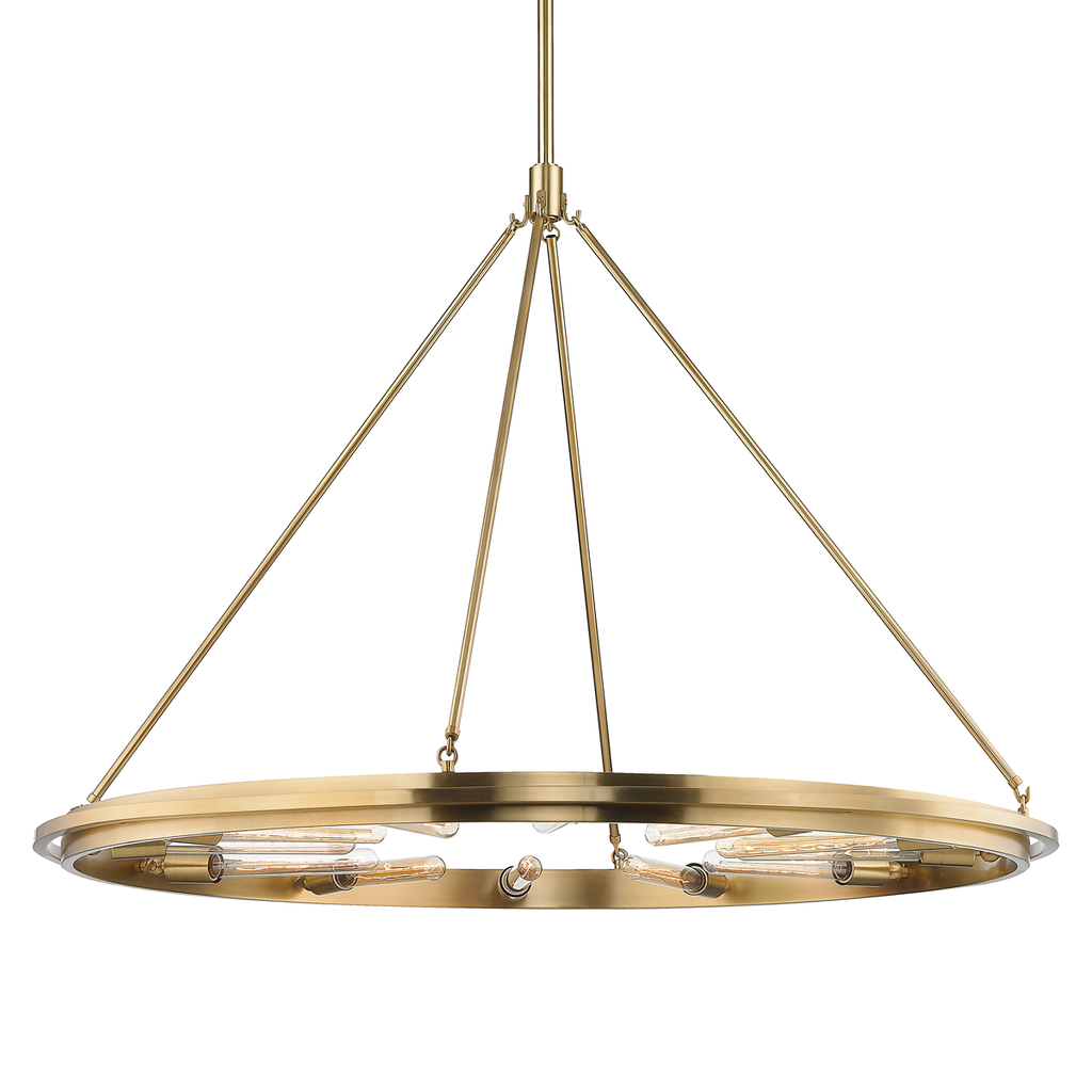 Chambers Chandelier | Hudson Valley Lighting - 2745-AGB