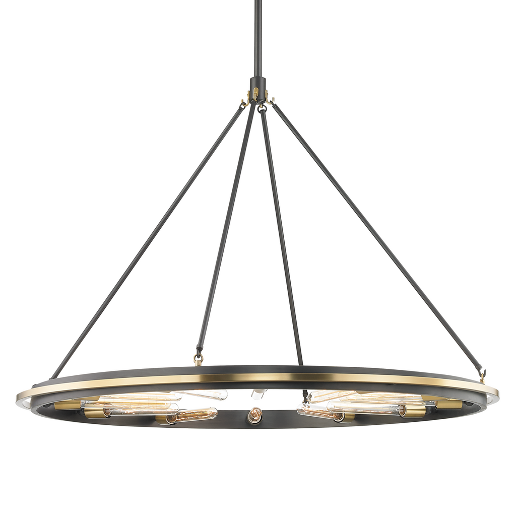 Chambers Chandelier | Hudson Valley Lighting - 2745-AOB