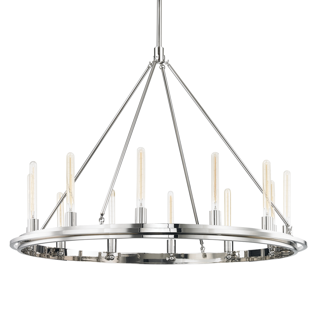 Chambers Chandelier | Hudson Valley Lighting - 2745-PN