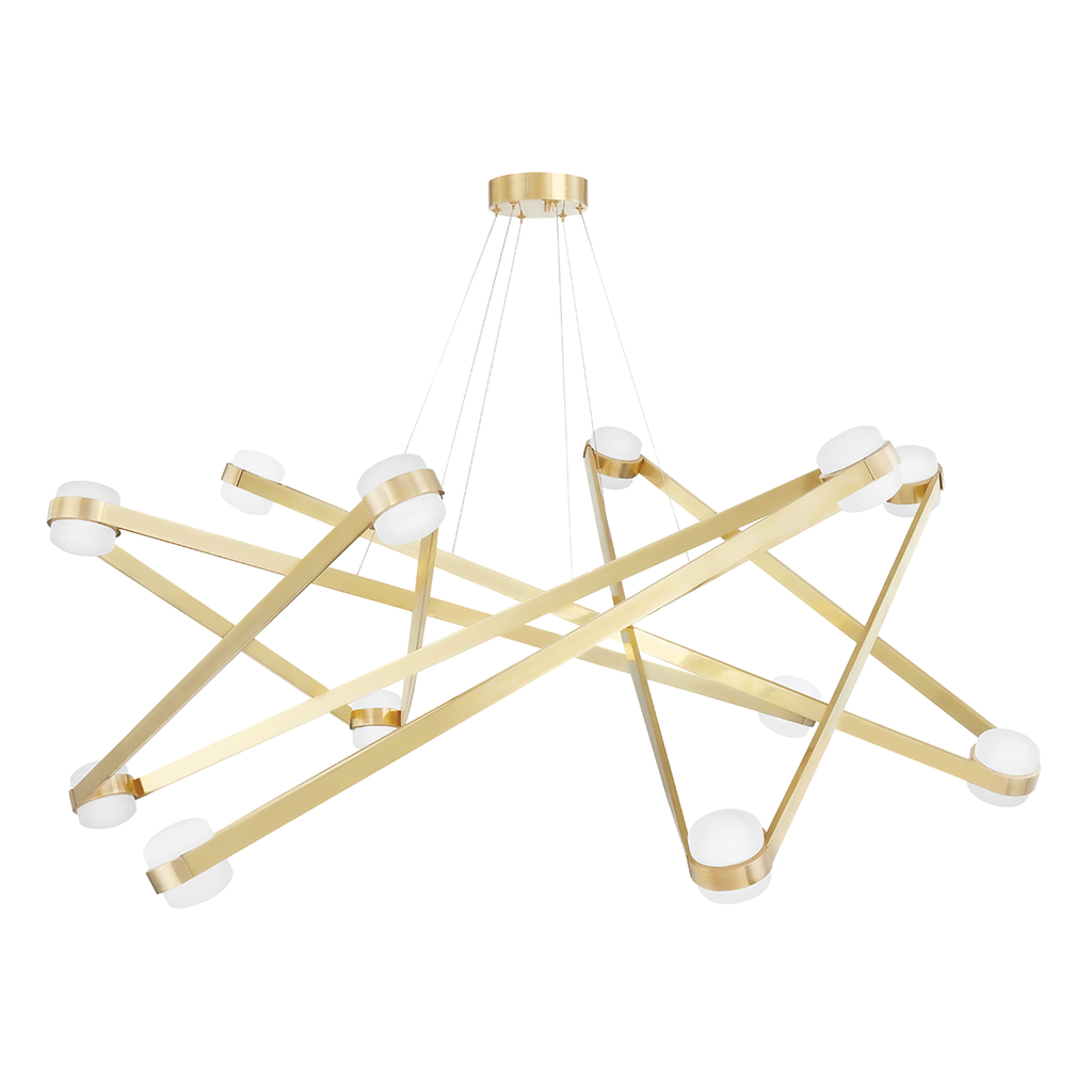 Orbit Chandelier | Hudson Valley Lighting - 2756-AGB