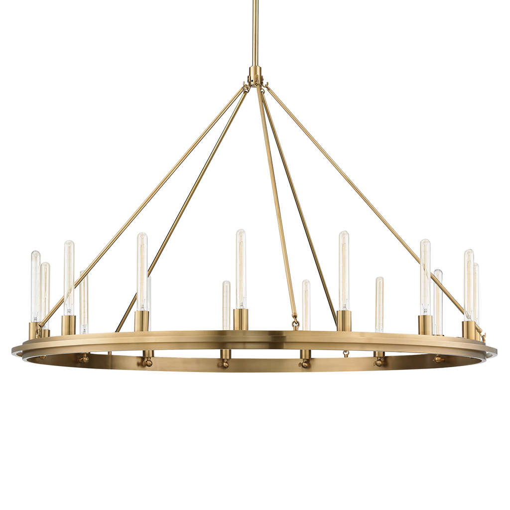 Chambers Chandelier | Hudson Valley Lighting - 2758-AGB