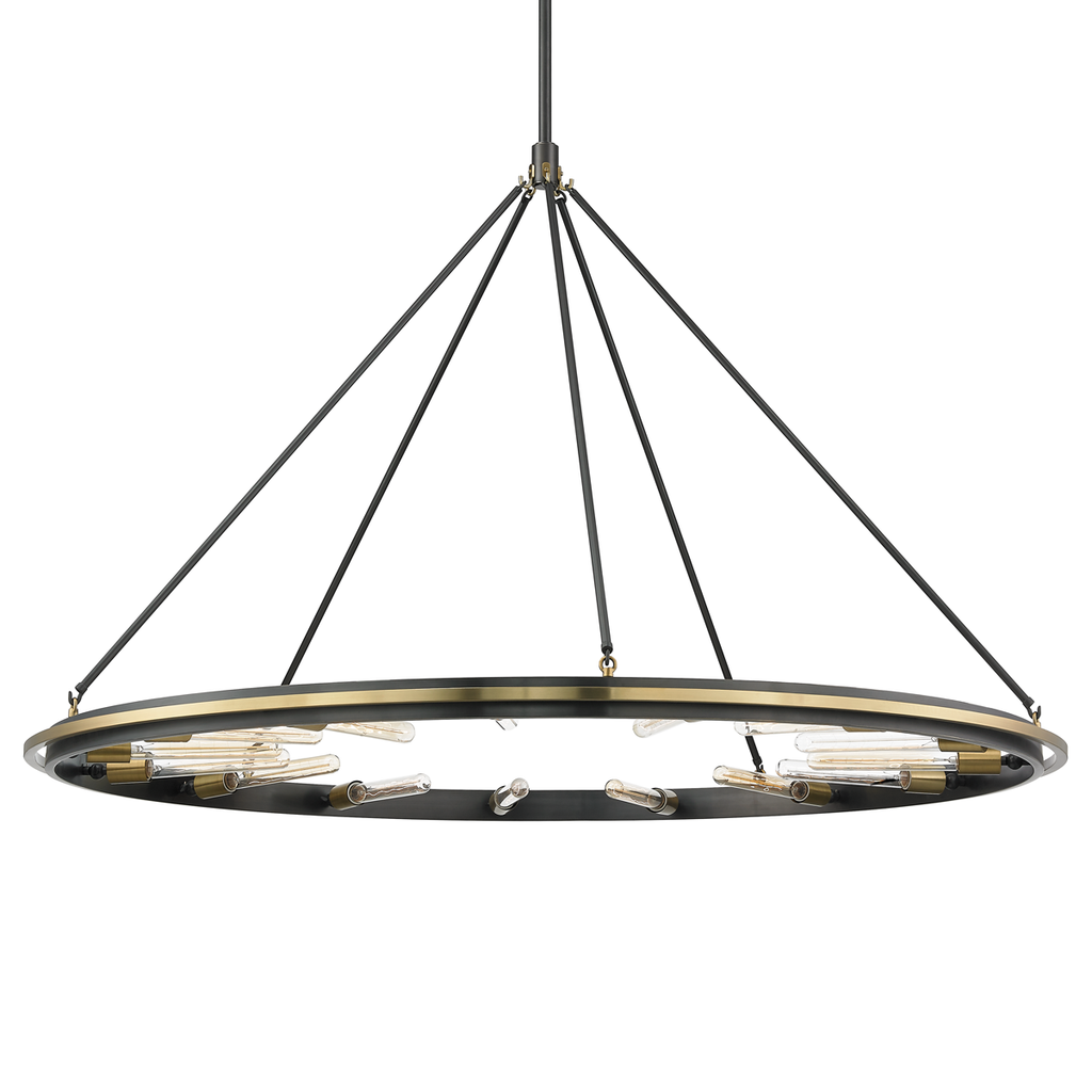 Chambers Chandelier | Hudson Valley Lighting - 2758-AOB