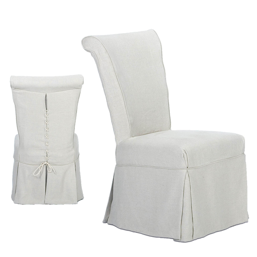 Corseted Side Chair | Sarreid Ltd - 53184