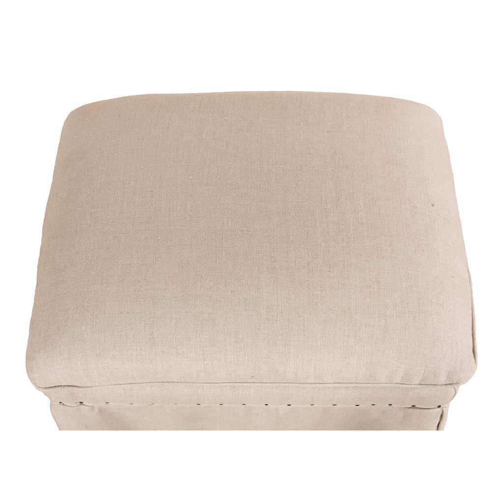 Draped Ottoman | Sarreid - 27719