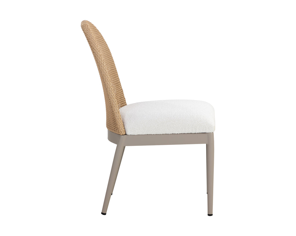 Calandri Dining Chair - Natural - Louis Cream | Sunpan Furniture - 111599