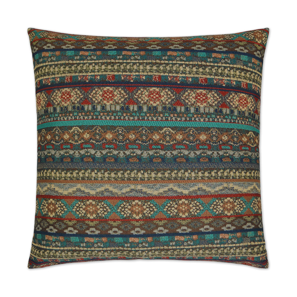 Gemology Decorative Throw Pillow - Turquoise | DV Kap