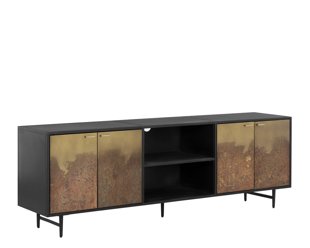 Auburn Media Console And Cabinet | Sunpan Furniture - 110236