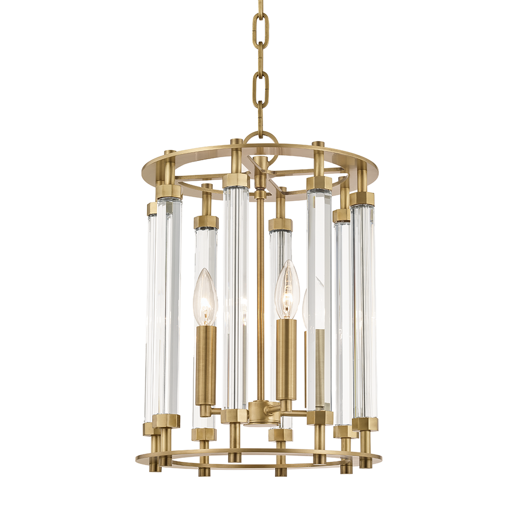 Haddon Lantern | Hudson Valley Lighting - 2812-AGB