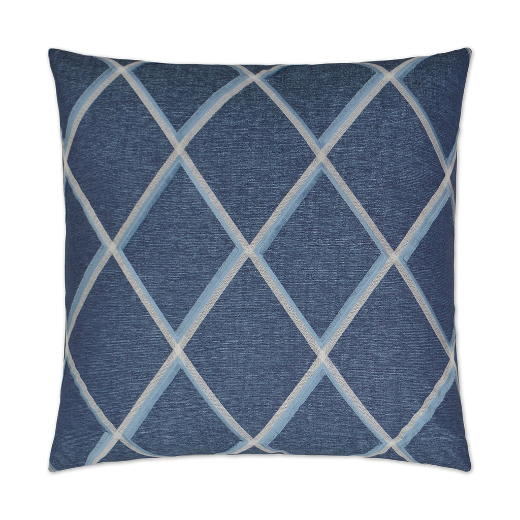 Markham Decorative Throw Pillow - Denim | DV Kap