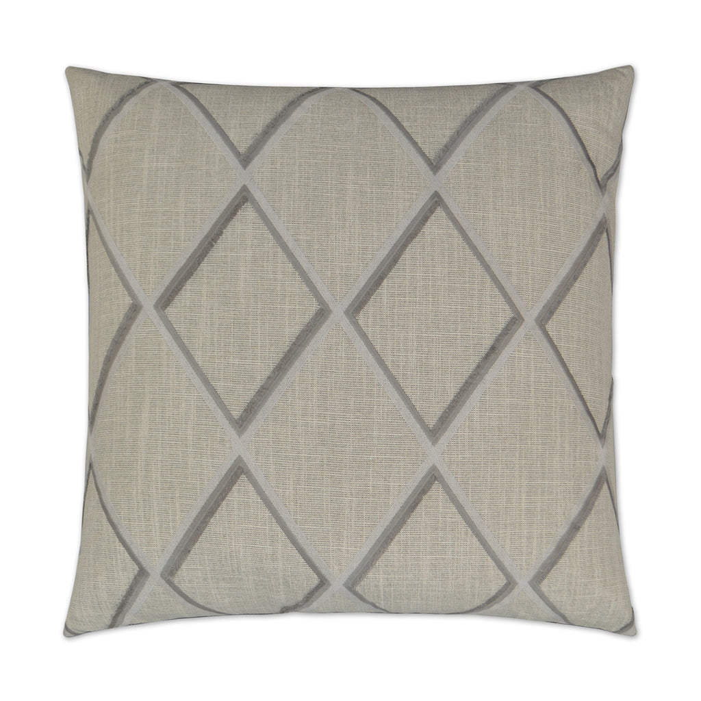 Markham Decorative Throw Pillow - Grey | DV Kap