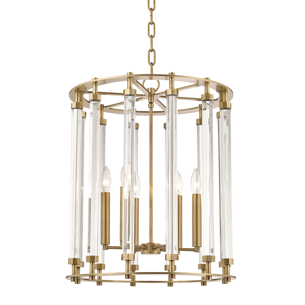 Haddon Lantern | Hudson Valley Lighting - 2818-AGB