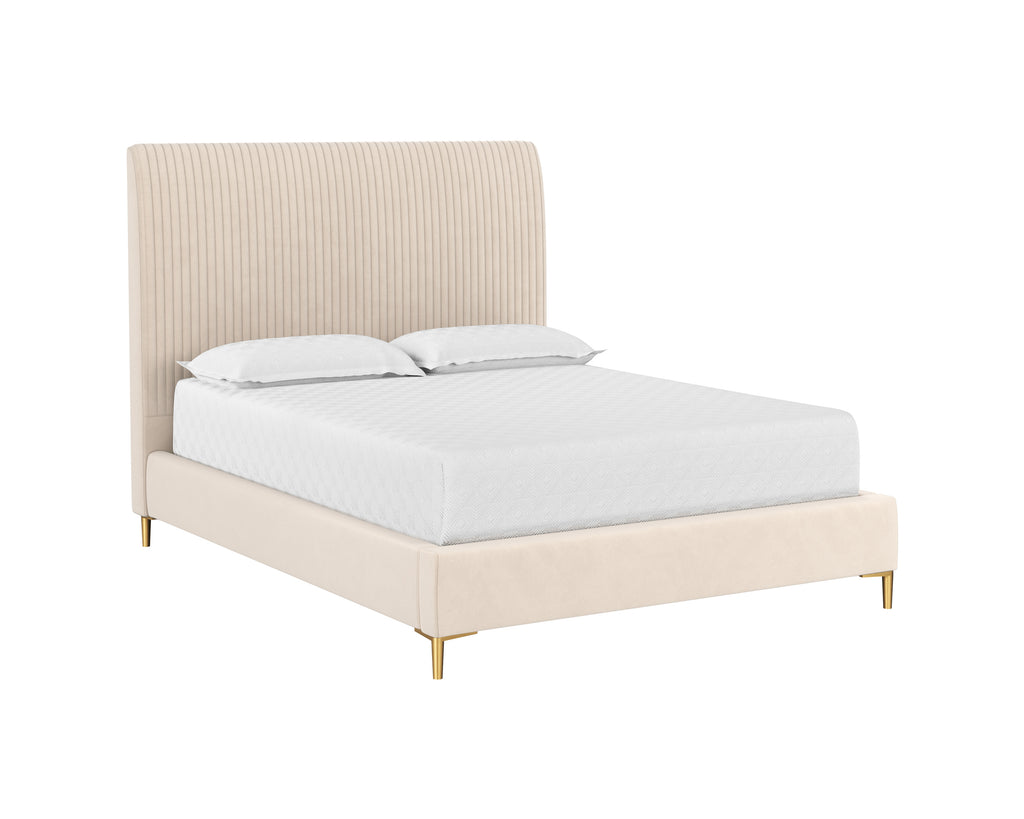 Harris Bed - Queen - Casablanca Cloud | Sunpan Furniture - 109221