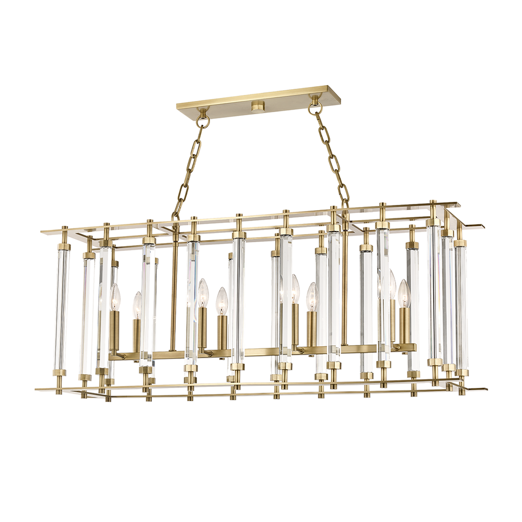 Haddon Linear | Hudson Valley Lighting - 2842-AGB