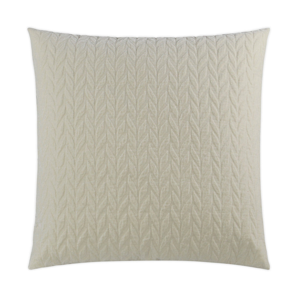 Trestle Decorative Throw Pillow - Ivory | DV Kap