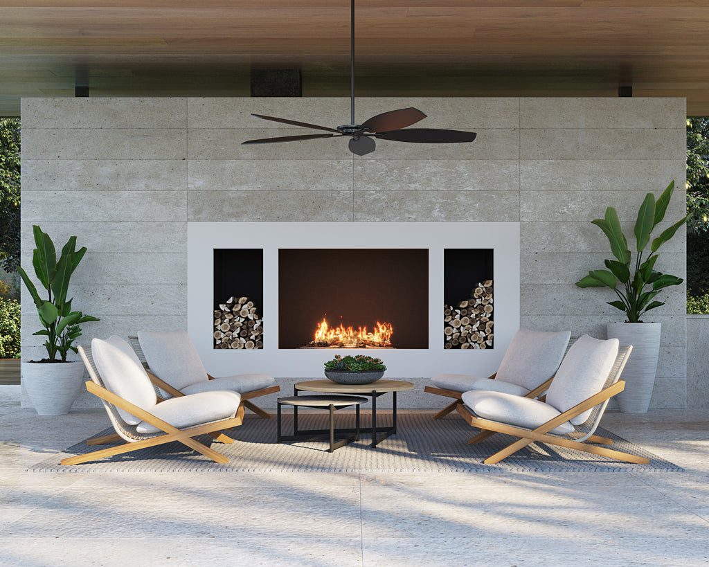 Bari Lounge Chair - Natural - Stinson White | Sunpan Furniture - 109461