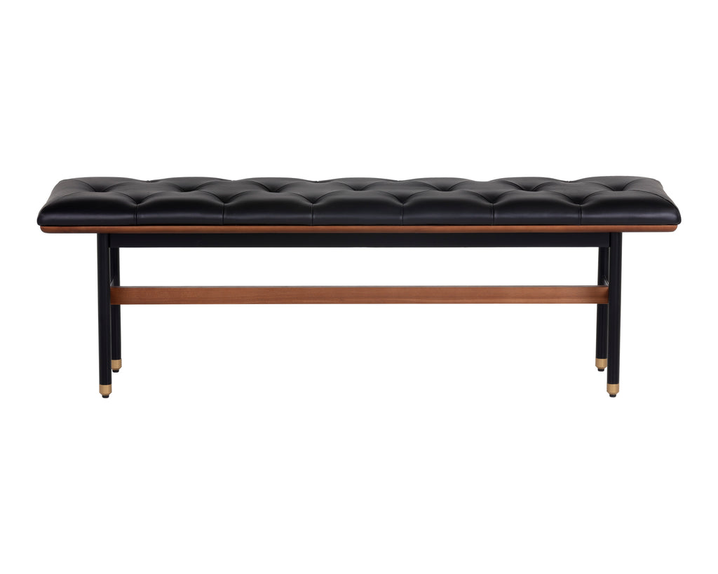 Staten Bench - Black | Sunpan Furniture - 107612