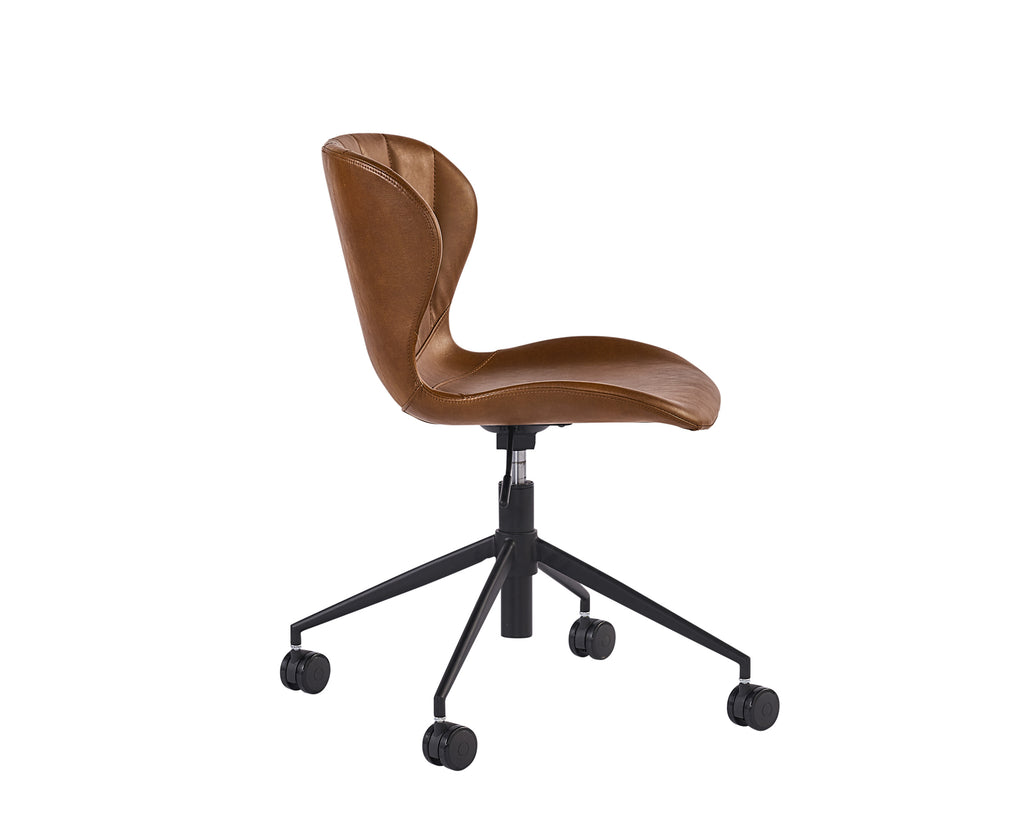 Arabella Office Chair - Bravo Cognac | Sunpan Furniture - 104793