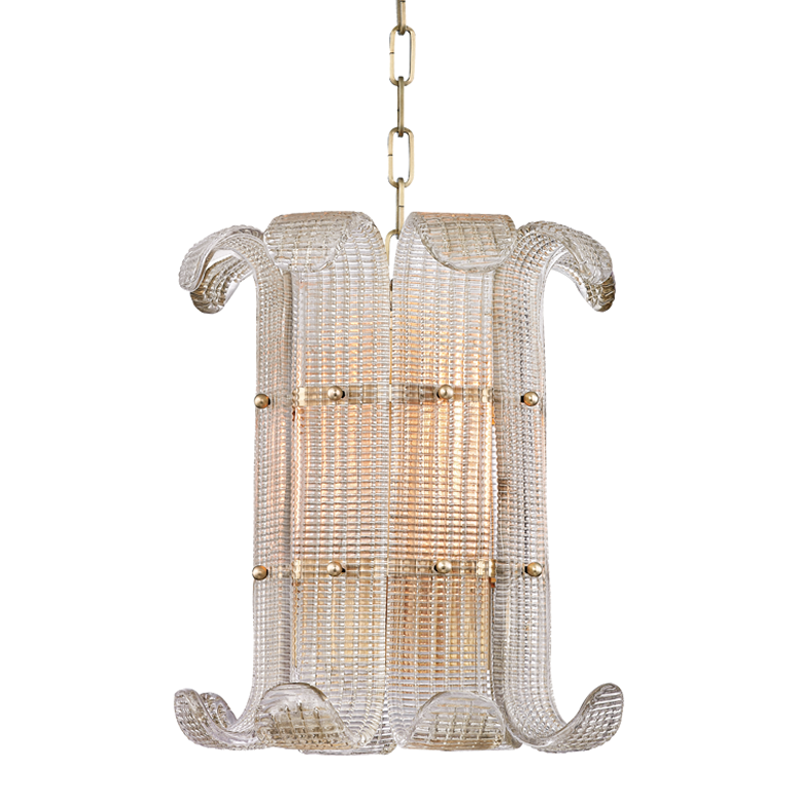 Brasher Pendant | Hudson Valley Lighting - 2904-AGB