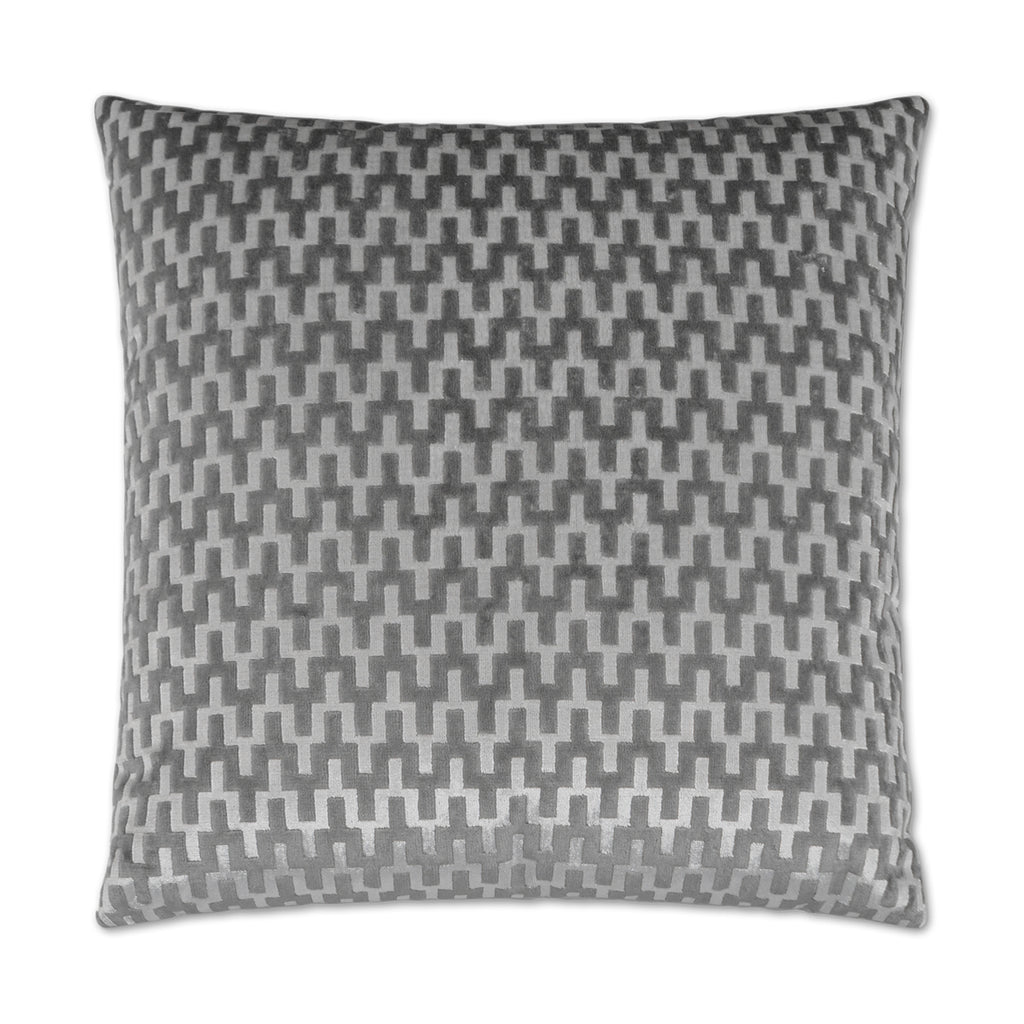 Giza Decorative Throw Pillow - Platinum | DV Kap