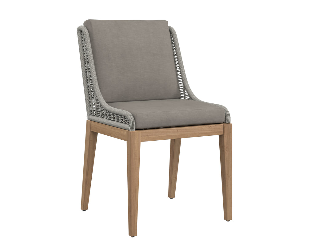 Sorrento Dining Chair - Natural - Palazzo Taupe | Sunpan Furniture - 109517