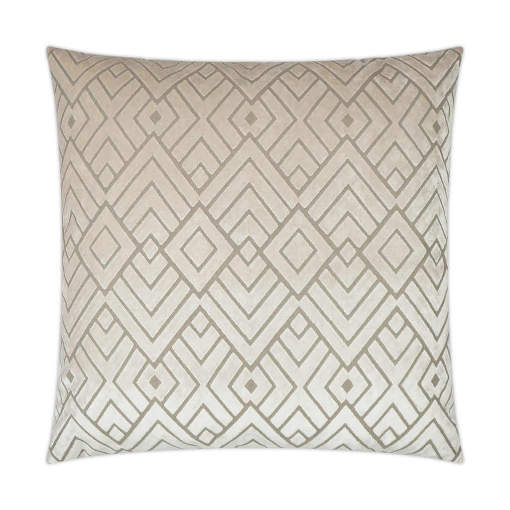 Hipster Decorative Throw Pillow - Ecru | DV Kap