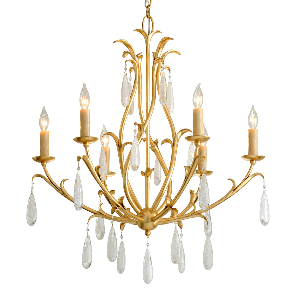 Prosecco Chandelier | Corbett Lighting - 293-06-Gl