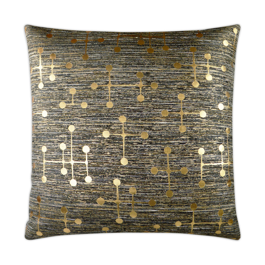 Morse Decorative Throw Pillow - Black | DV Kap