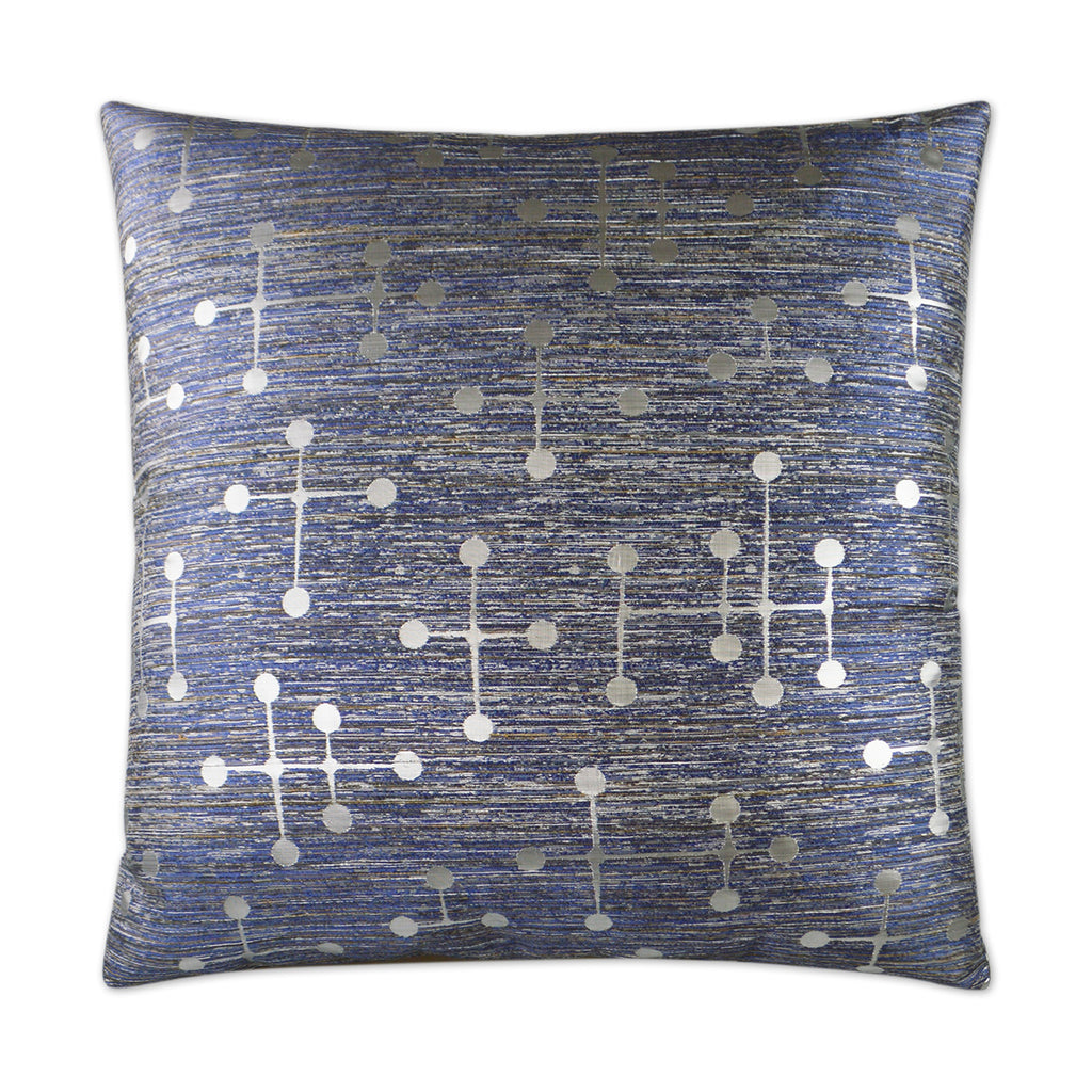 Morse Decorative Throw Pillow - Navy | DV Kap